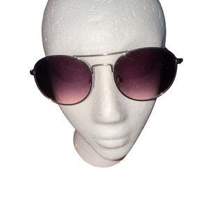 Esprit Womens ET39094 Silver Oval Double Bridge Sunglasses Purple Pink Gradient
